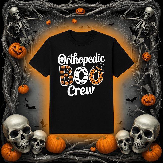 Camiseta Tripulação de BOO Ortopedia | Equipe Médica de Hal (Criador carregado)