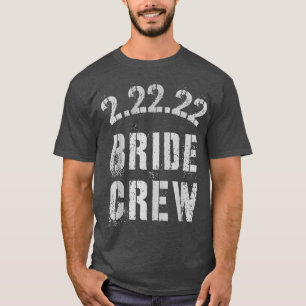 Camiseta TRIPULAÇÃO DE BRIDE de solteiro de 2
