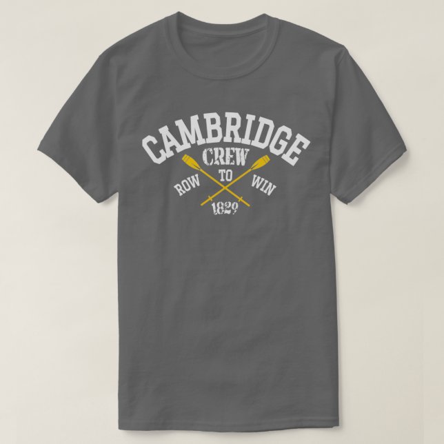 Camiseta Tripulação de Cambridge (Frente do Design)
