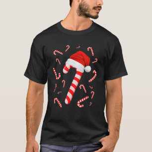 Camiseta Tripulação de Cana-de-Açúcar Natal Divertido Féria