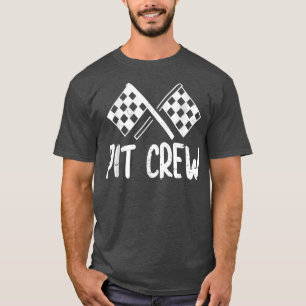 Camiseta Tripulação de Carros de Corrida