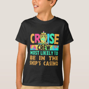 Camiseta Tripulação de Cruzeiro de Férias Mais Provável de 