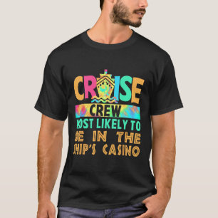 Camiseta Tripulação de Cruzeiro de Férias Mais Provável de