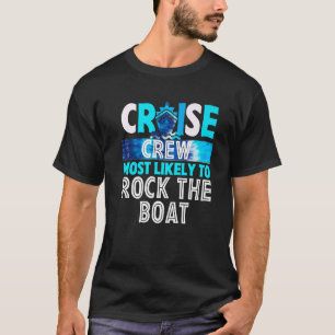 Camiseta Tripulação De Cruzeiro Mais Susceptível De Atacar 
