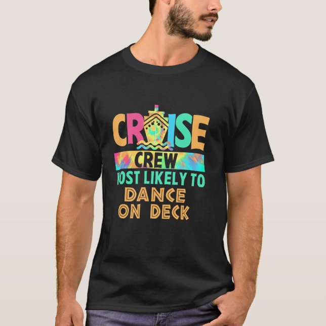 Camiseta Tripulação De Cruzeiros Com Férias Secas Mais Susc (Frente)