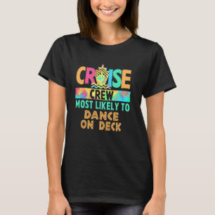 Camiseta Tripulação De Cruzeiros Com Férias Secas Mais Susc