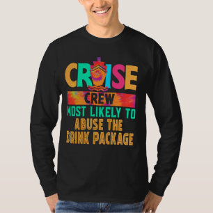 Camiseta Tripulação de Cruzeiros mais susceptível de abusar