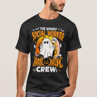 Camiseta Tripulação de Halloween do Trabalhador Social Spoo