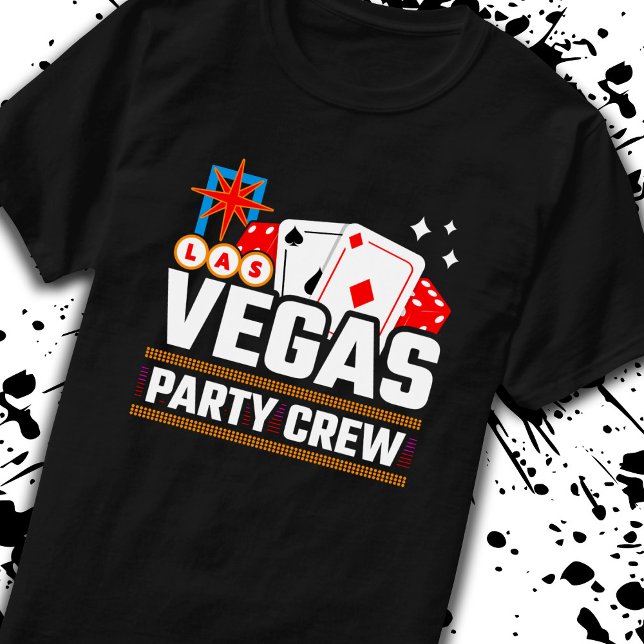 Camiseta Tripulação de Las Vegas - Esquadrão do Partido - V (Criador carregado)