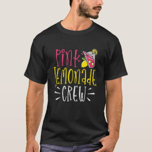 Camiseta Tripulação de Limonada Cor-de-rosa Limão Sumo Chef