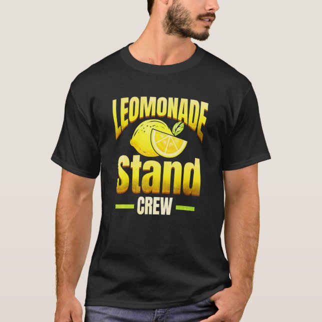 Camiseta Tripulação de Limonada Stand (Frente)