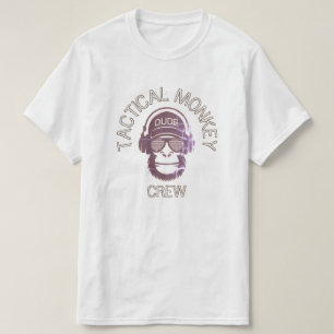 CAMISETA TRIPULAÇÃO DE MACACOS TÁTICOS