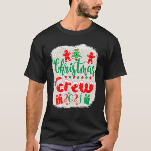 Camiseta Tripulação De Natal 2021 Feliz Natal E Bela Bela B