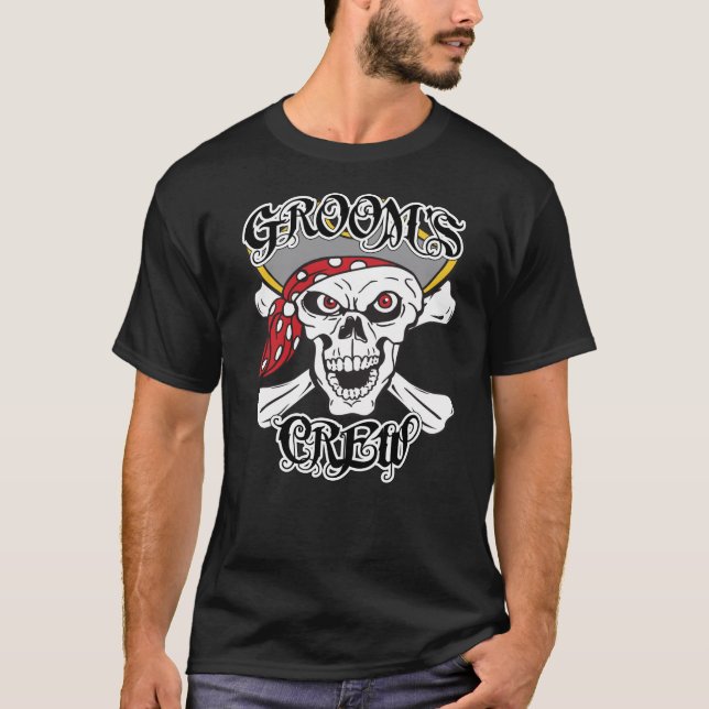Camiseta Tripulação de Pirata (Frente)