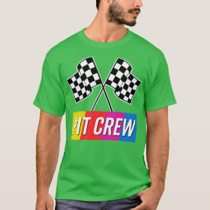 Camiseta Tripulação de Pit Colorida