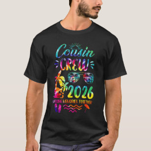 Camiseta Tripulação de Primos 2026 Reunião de Família Fazen