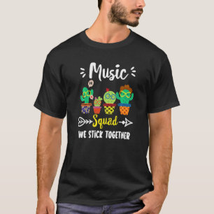 Camiseta Tripulação de Professores de Música para Escolas d