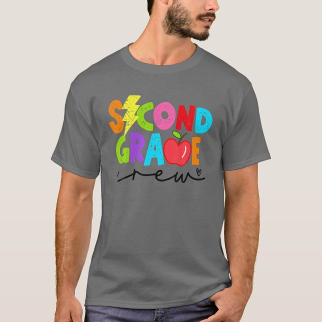Camiseta Tripulação de Segundo Grau Segundo de Graus Trasei (Frente)