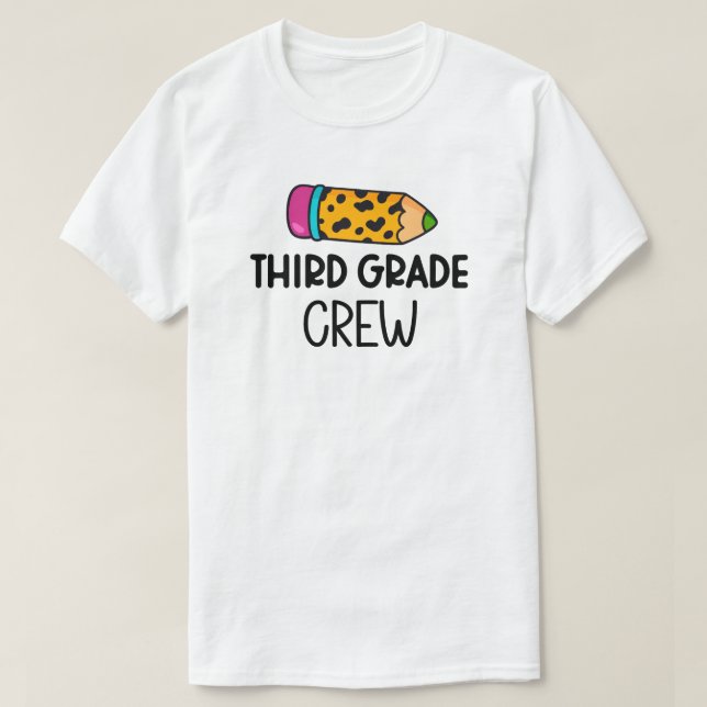 Camiseta Tripulação de Terceiro Grau (Frente do Design)