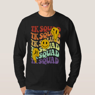Camiseta Tripulação de Tk retro sorri voltado para a escola