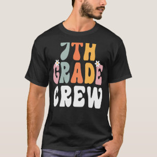 Camiseta Tripulação do 7 Retrô, Professor Feliz 1rua Dia