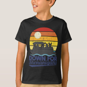 Camiseta Tripulação do barco pontão para travessuras