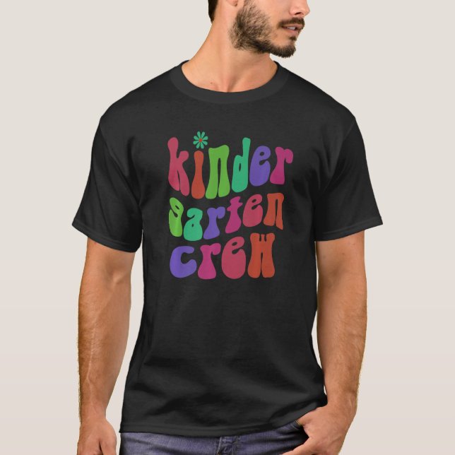 Camiseta Tripulação do Jardim de Infância - Alô Rosa Kinder (Frente)