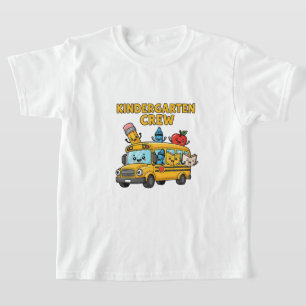 Camiseta Tripulação do jardim de infância   Engraçado de vo