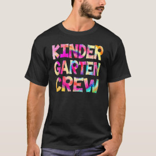 Camiseta Tripulação Do Jardim De Infância Volta Ao Professo