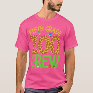 Camiseta Tripulação Do Jardim Zoológico Do Quinto Grau De V