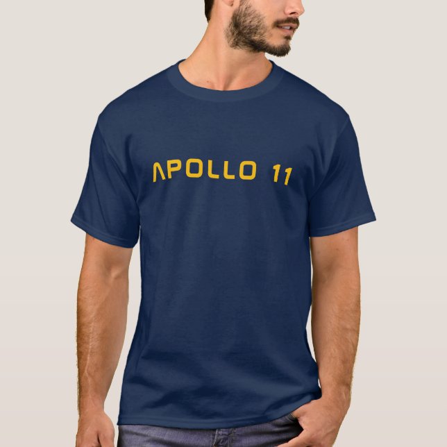 Camiseta Tripulação do navio / Apollo 11 - Tee do espaçador (Frente)