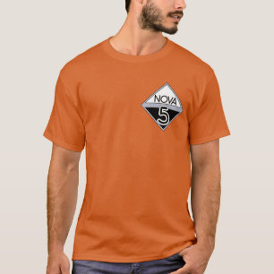 Camiseta Tripulação do navio / Nova 5 - Camisa-T Clássica d