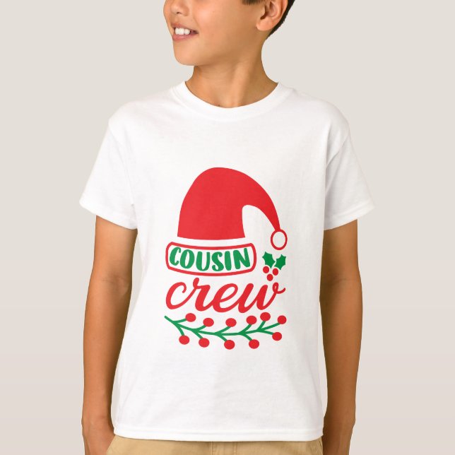 Camiseta Tripulação do Primo de Natal (Frente)