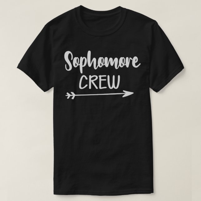 Camiseta Tripulação do segundo ano (Frente do Design)