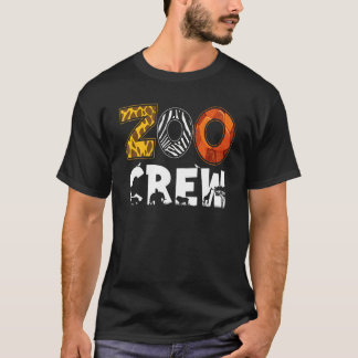 Camiseta Tripulação do Zoológico Estampa Animal Para Crianç