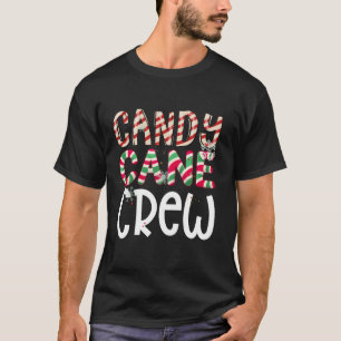 Camiseta Tripulação Engraçada De Cane Corações De Natal Xm