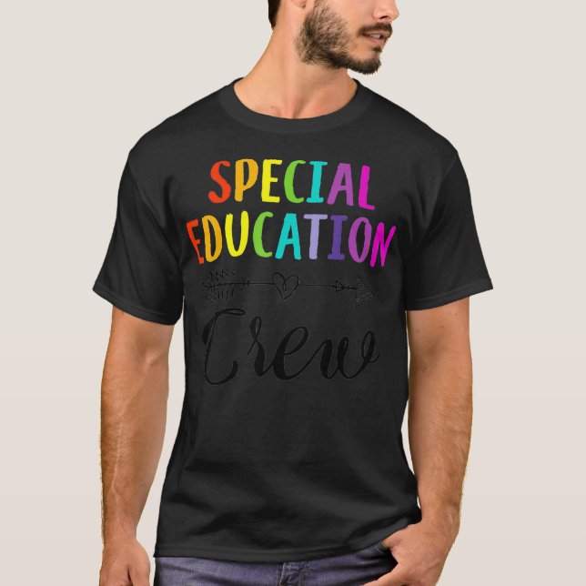 Camiseta Tripulação Especial da Educação Engraçada De Volta (Frente)