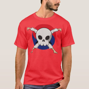 Camiseta Tripulação Taekwondo, Jolly pirata sem legenda