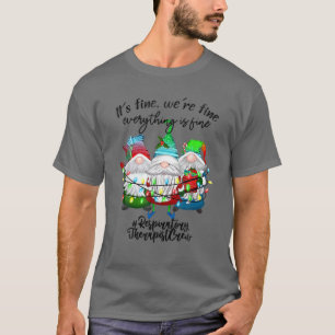 Camiseta Tripulação Terapêutica Respiratória É T Respi