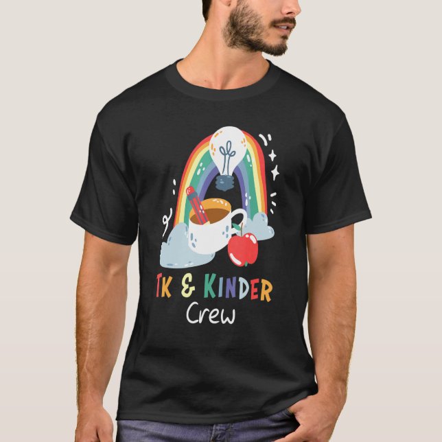 Camiseta Tripulação TK & Kinder Arco-Íris Transição para o  (Frente)