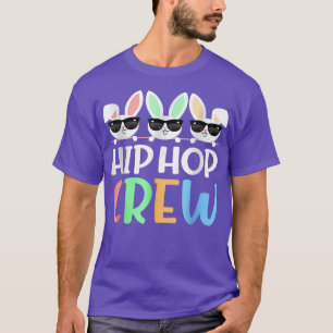 Camiseta Tripulações de Saltos de Hips Dizendo Óculos Solar