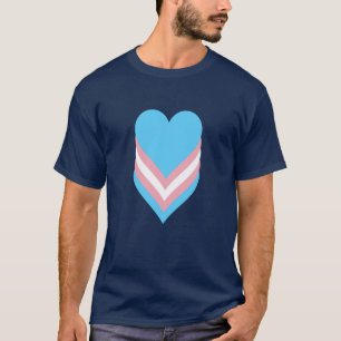 Camiseta Tripulações do orgulho transgênero