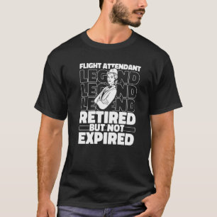 Camiseta Tripulante de Cabine Aposentado Comissário Comiss