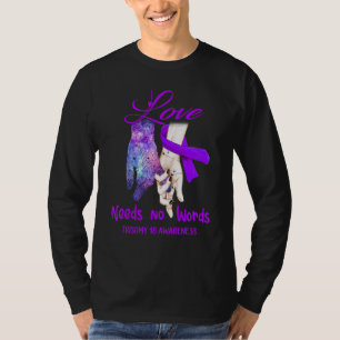 Camiseta Trissomia 18 Consciência, Amor Não Precisa De Pala