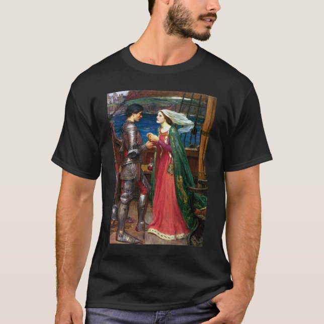 Camiseta Tristan and Isolde, c. 1916 by John Waterhouse (Frente)