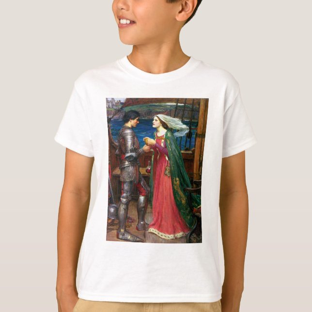 Camiseta Tristan and Isolde, c. 1916 by John Waterhouse (Frente)