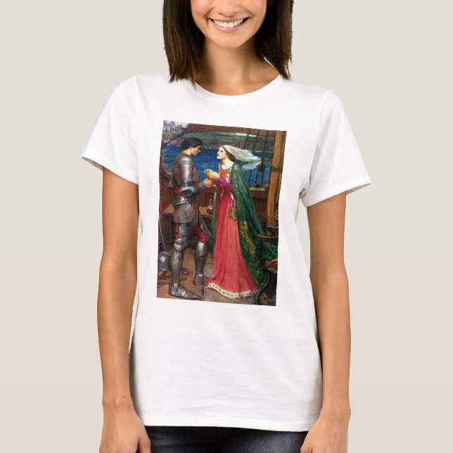 Camiseta Tristan and Isolde, c. 1916 by John Waterhouse (Frente)