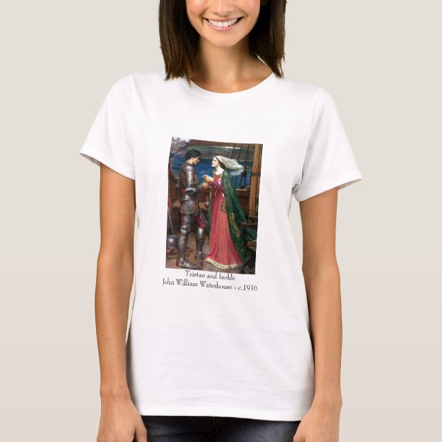 Camiseta Tristan e t-shirt de Isolde (Frente)