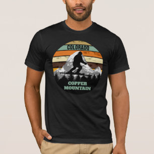Camiseta Triste Retro Ski Colorado Copper Mountain