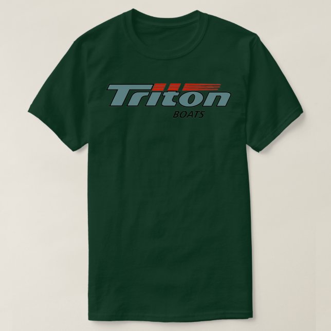 Camiseta Triton Boats Água fresca (Frente do Design)